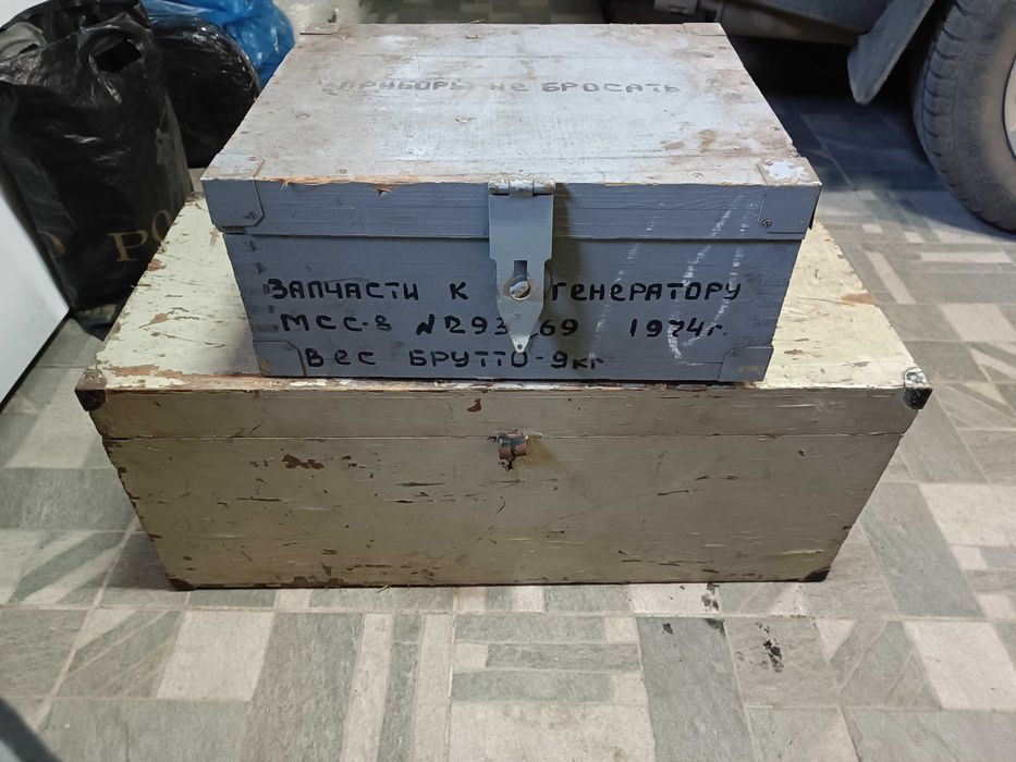 Ящики дерев'яні, бокси для декору