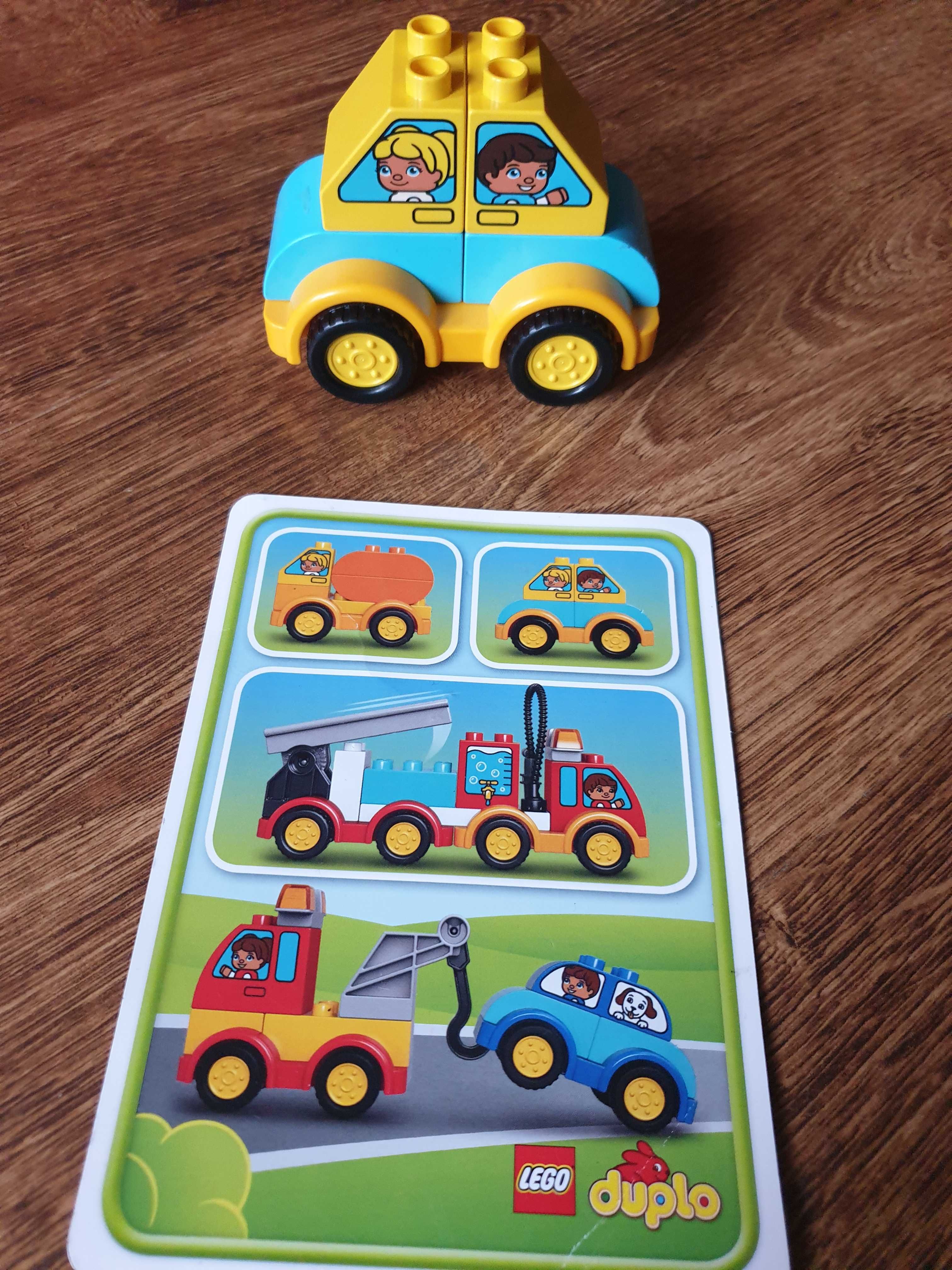 Klocki Lego Duplo moje pierwsze pojazdy
