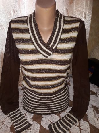 Красивая нарядная кофта, блуза размер 44-46 ,Турция!!!