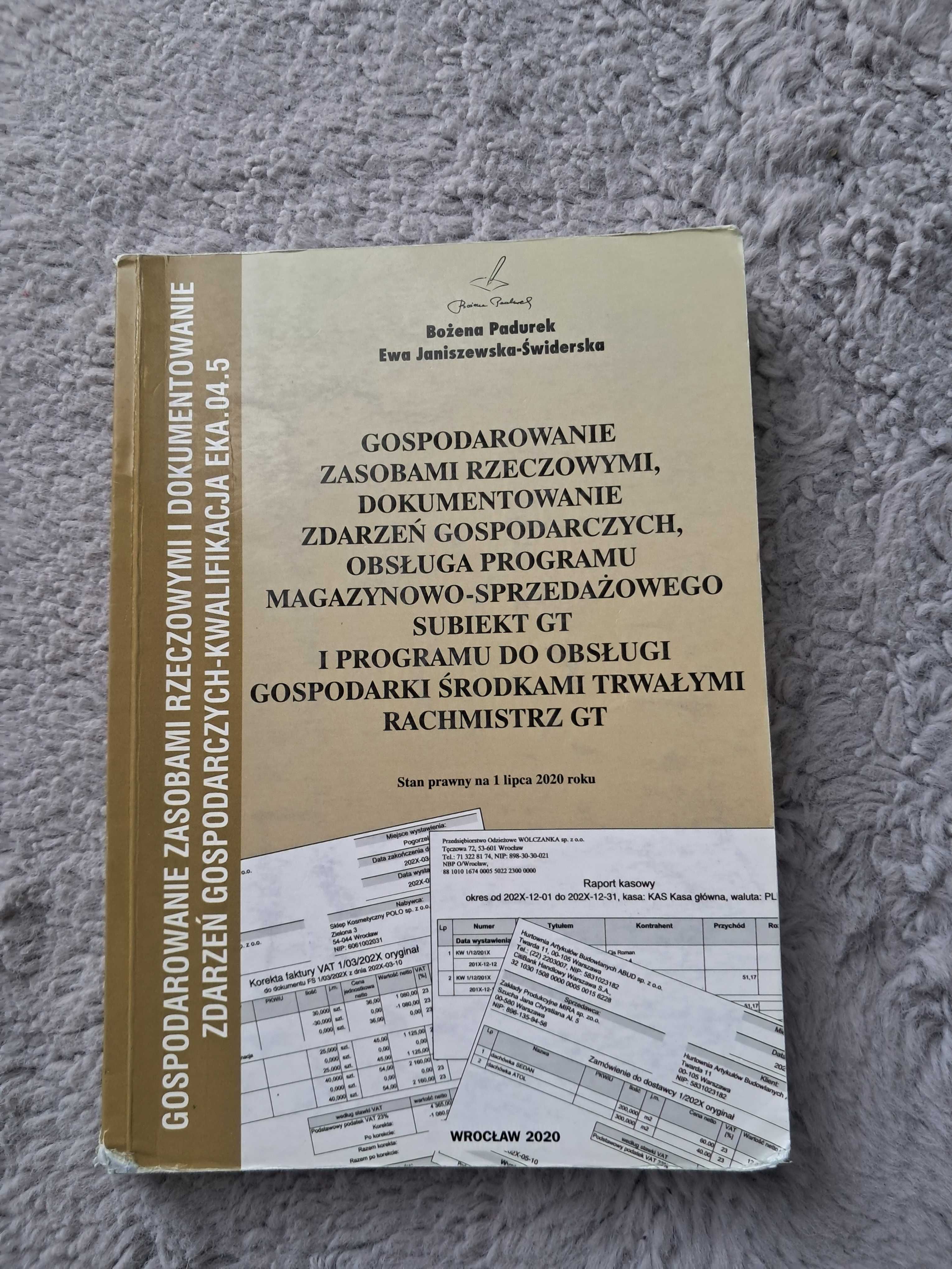 Gospodarowanie zasobami, program subiekt i rachmistrz EKA.04.5