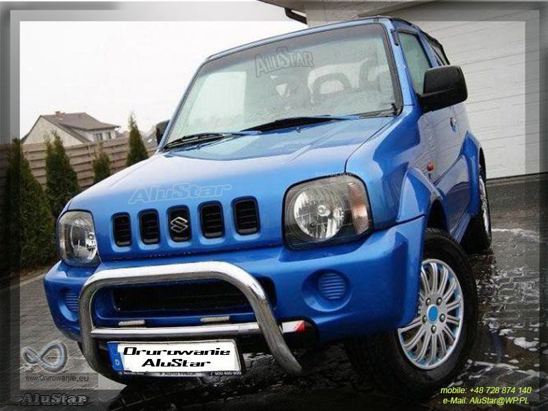 Suzuki Jimny orurowanie Boki Podesty Tuning