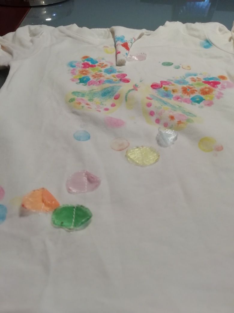 2 Tshirt menina Mayoral e Petit Patapon Como novas!*
