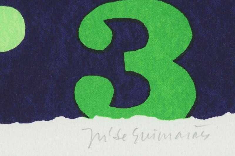 Quadro serigrafia José de Guimarães
