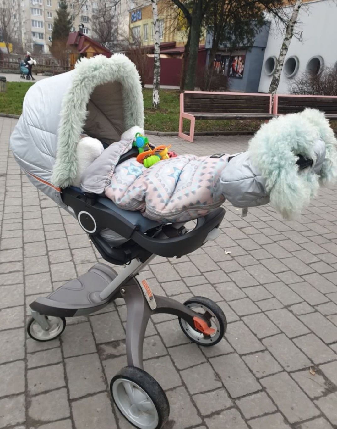 Каляску stokke 2 в 1, 3 в 1