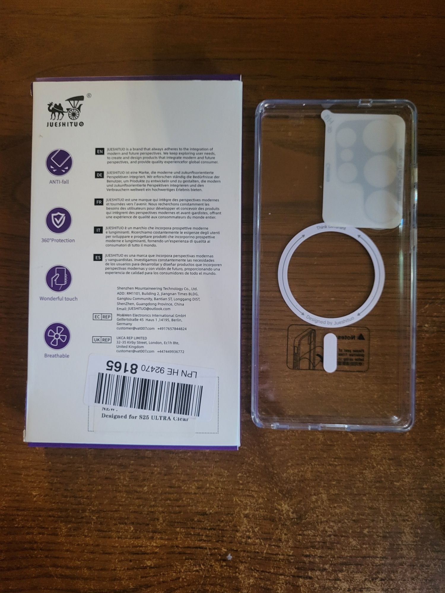 Чохол JUESHITUO для Samsung Galaxy S25 Ultra