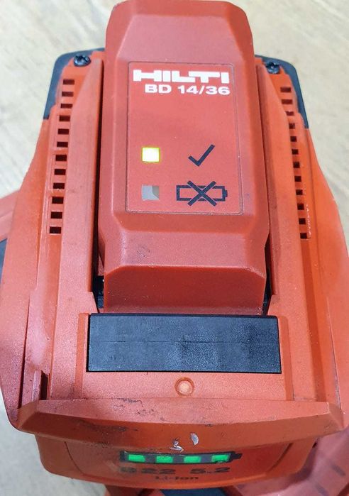 Akumulator bateria CPC LI-ION Hilti B22 5.2AH rok 2022 Ag 125 SF4 TE4