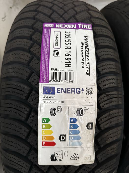 205/55/16 R16 Nowe Nexen Winguard snow g3 wh21 opony zimowe