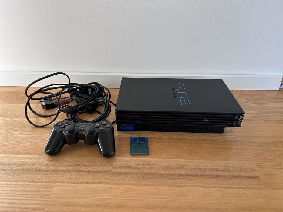 Konsola Playstation 2 PS2 Fat czarna