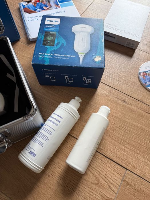 USG mobilne Philips Lumify – głowica convex (C5-2) + Galaxy Tab2