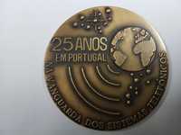Medalha Comemorativa dos 25 anos da Beltrónica em Portugal