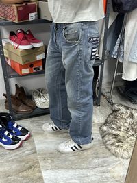 Широкі реп джинси baggy широкие джинсы штаны fubu southpole sk8