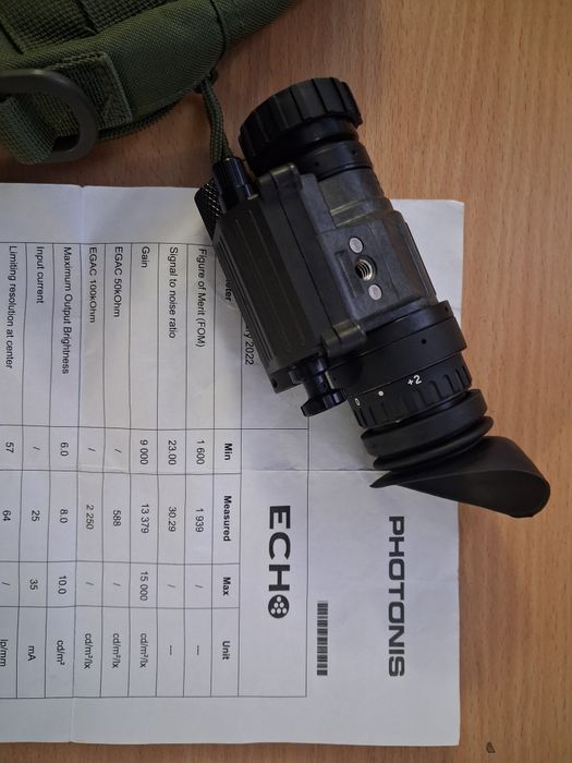Ночнiк PVS 14, Gen 3, Зелений Фосфор, Комплект