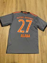 Koszulka Alaba Bayern Munich Adidas piłkarska
