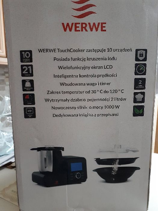 Robot kuchenny Werwe Touchcooker- nowy,