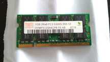 Hynix - Modulo Memoria 1GB RAM SO-DIMM DDR2 - Testada - 100% Funcional