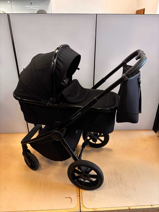SALE!!! EKSPO!!! Muuvo QUICK SE wózek 2w1 Chromium Black
