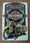 Poster - Harley-Davidson Motorcycle (metal 20x30 cm)