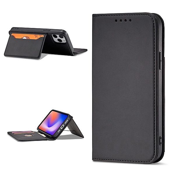 Magnet Card Case etui do iPhone 12 Pro pokrowiec portfel na karty kart