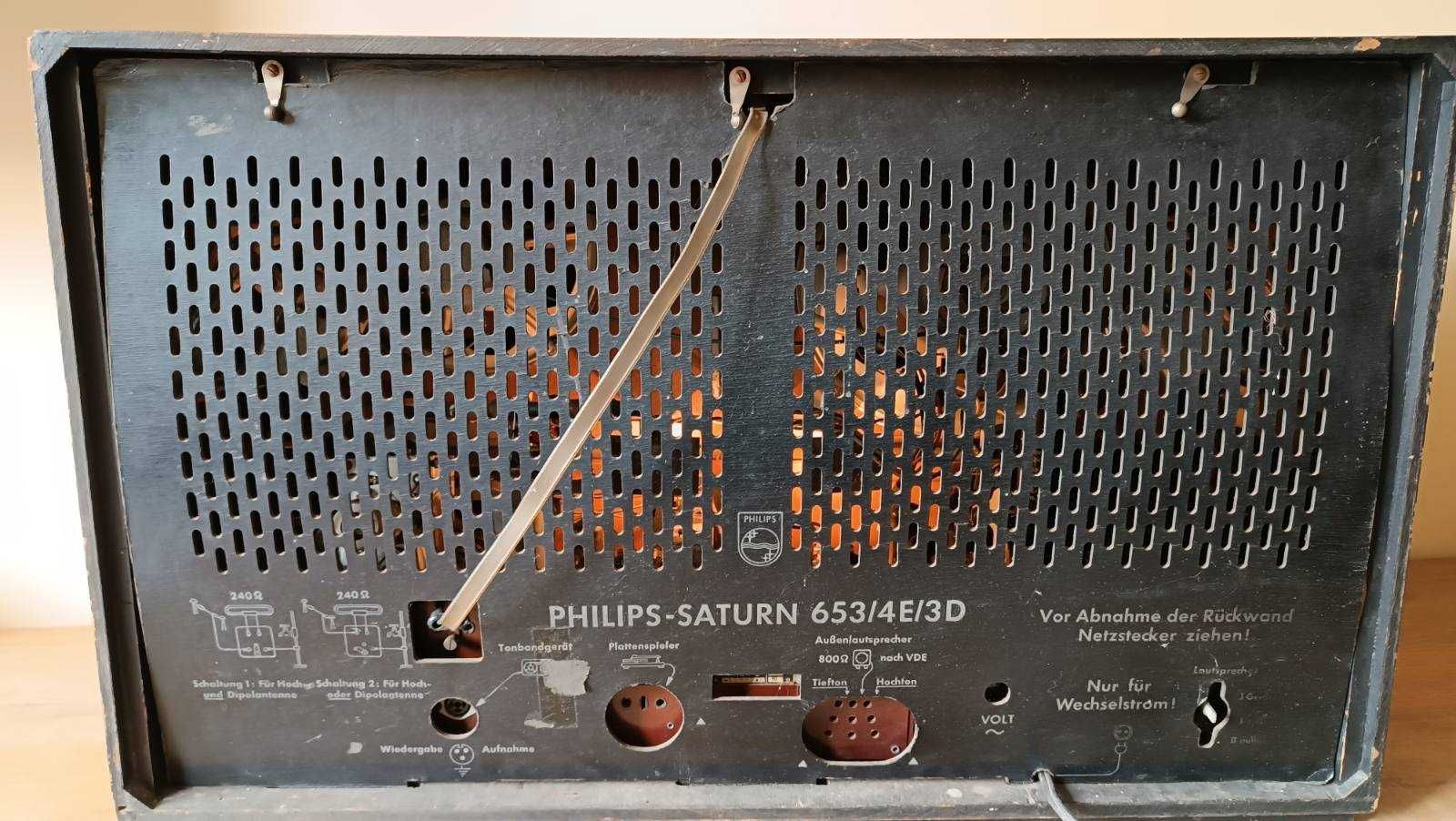 Radio lampowe PHILIPS SATURN Bi-ampli 3D