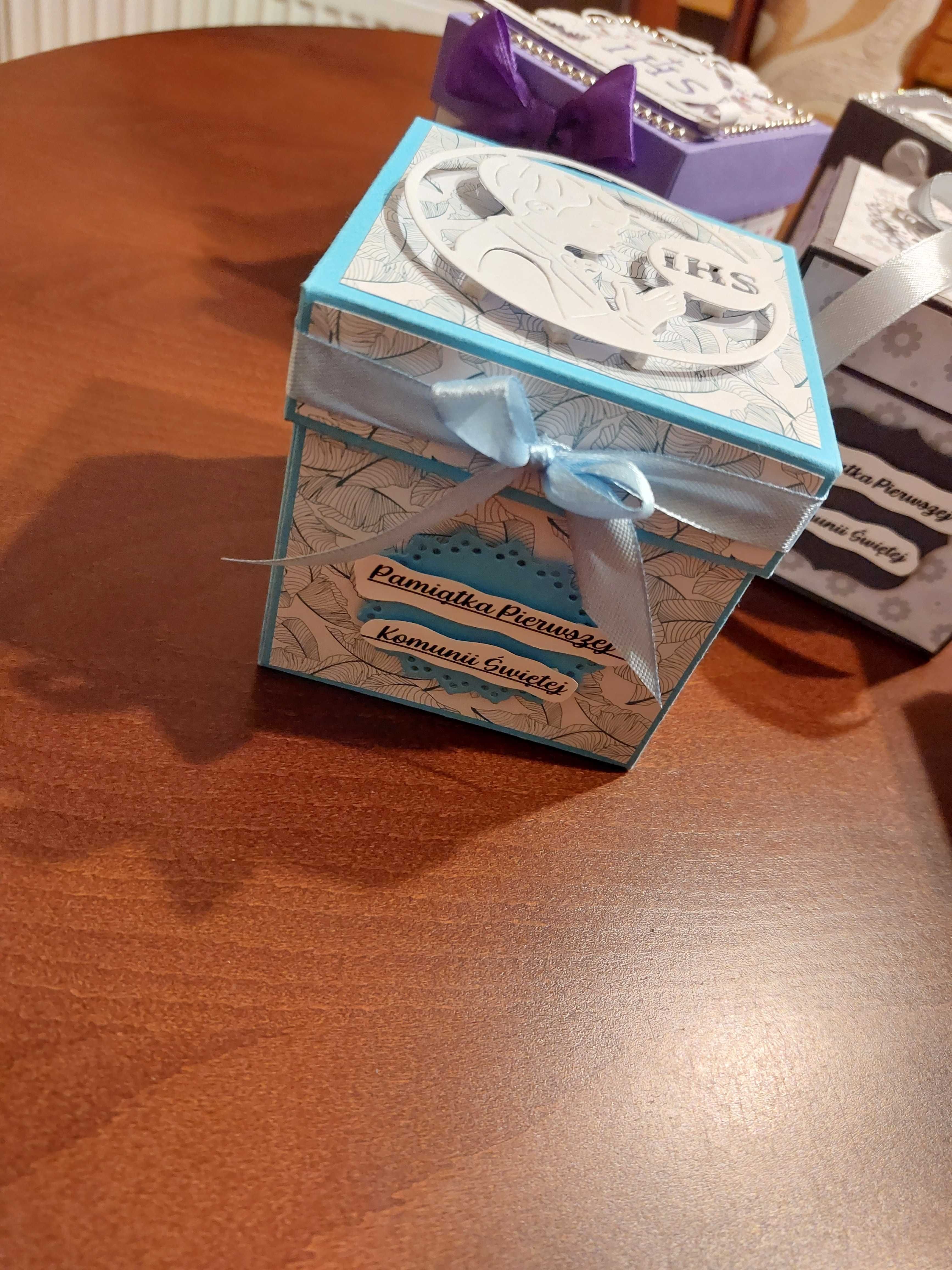 Promocja!! Exploding box Pierwsza Komunia Święta