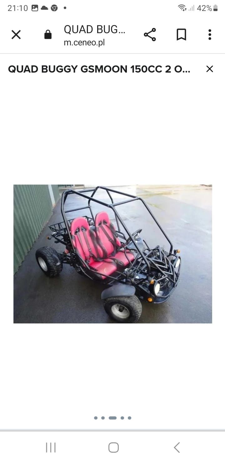 Buggy Gs Moon rejestracja