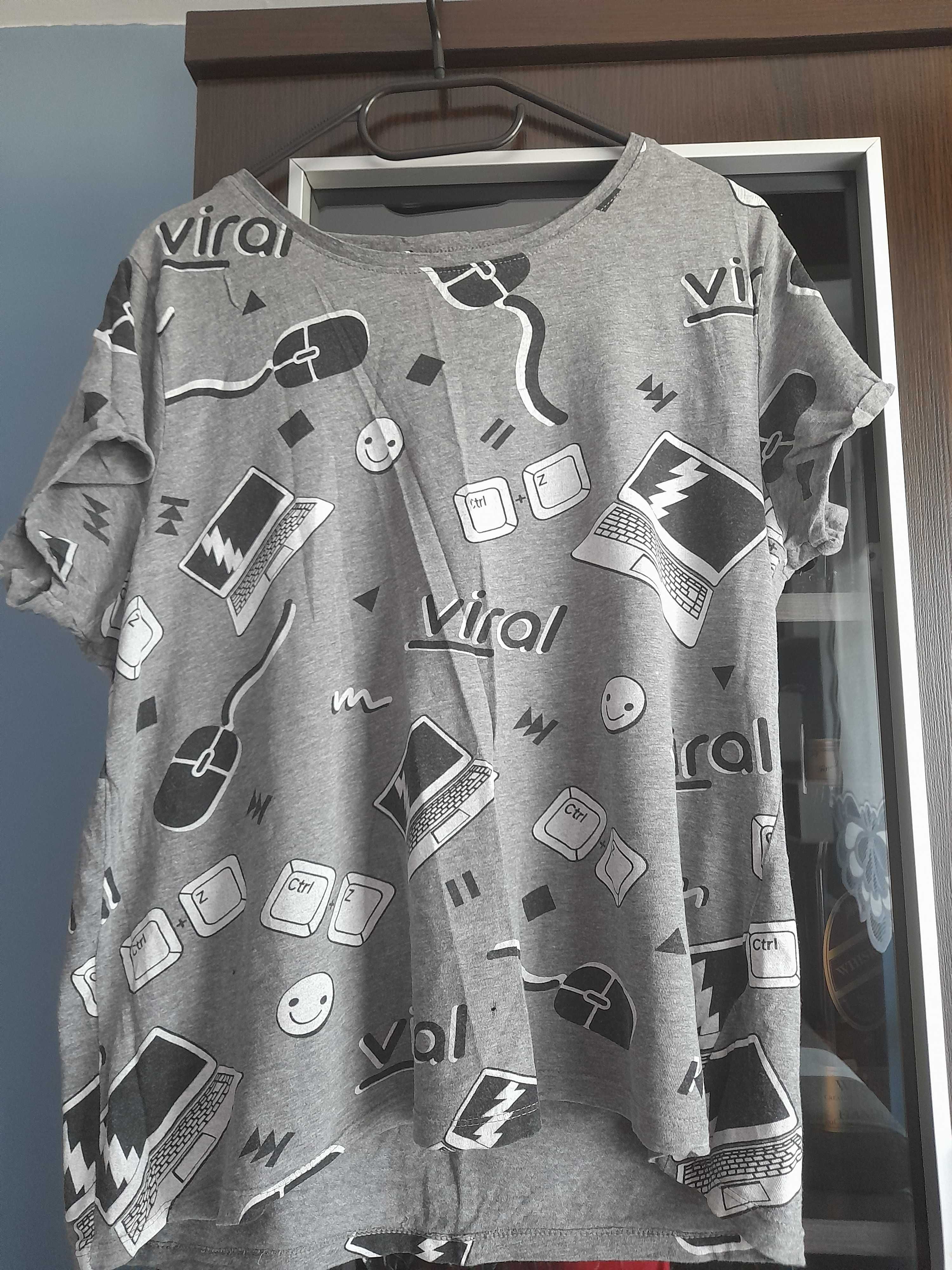 Sprzedam szary T-shirt