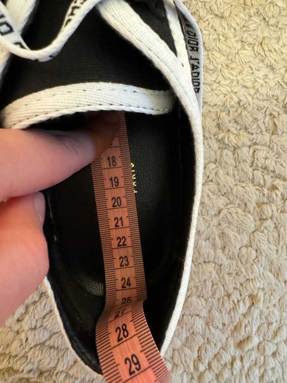 Кеди Dior розмір 39 (24,5см)