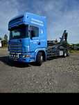 Scania l124 420km 6x2 hakowiec udt stan bdbb