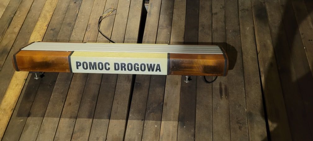 Pomoc drogowa,belka ostrzegawcza ,kogut