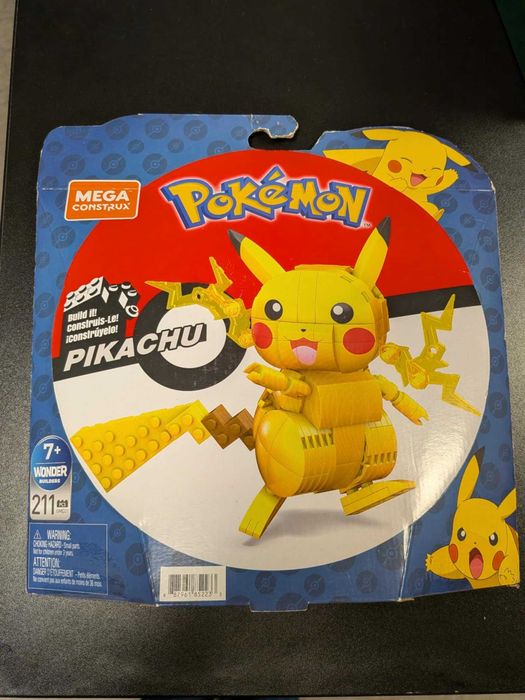 Nowe klocki Mega construx pokemon Pikachu
