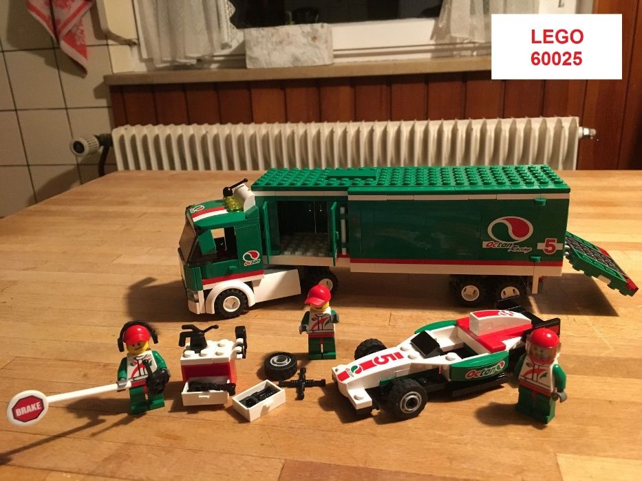 LEGO City: 4429; 8404; 60020; 60059; 60056; 60025; 60083