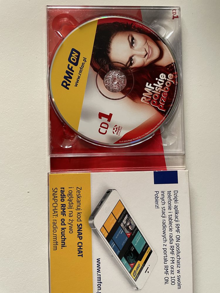 Płyta CD RMF polskie przeboje 2016