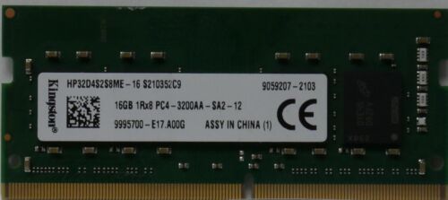 DDR4 16Gb SO-DIMM  Kingston HP32D4S2S8ME-16