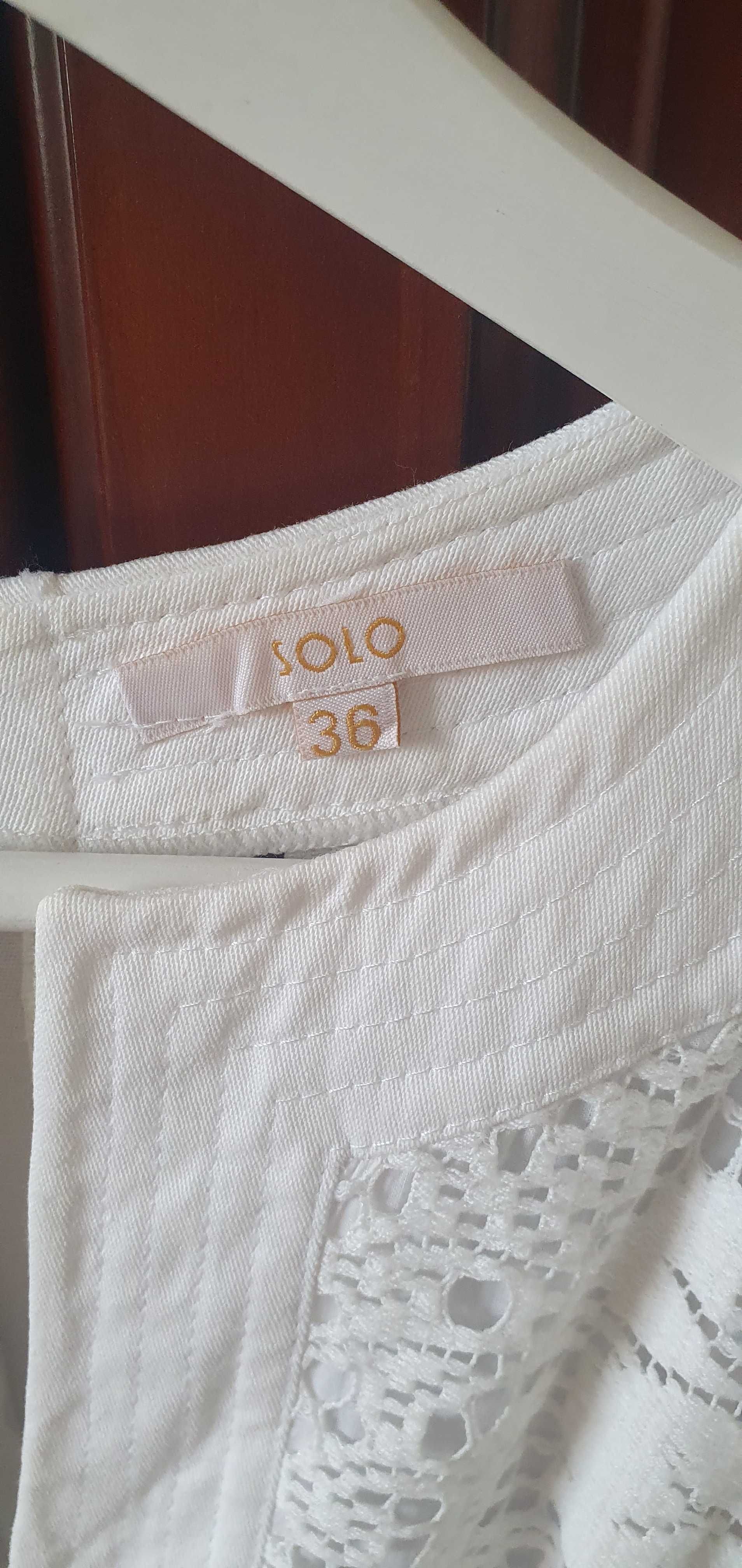 Плаття Solo 36 розмір, купляла на розпис, біле