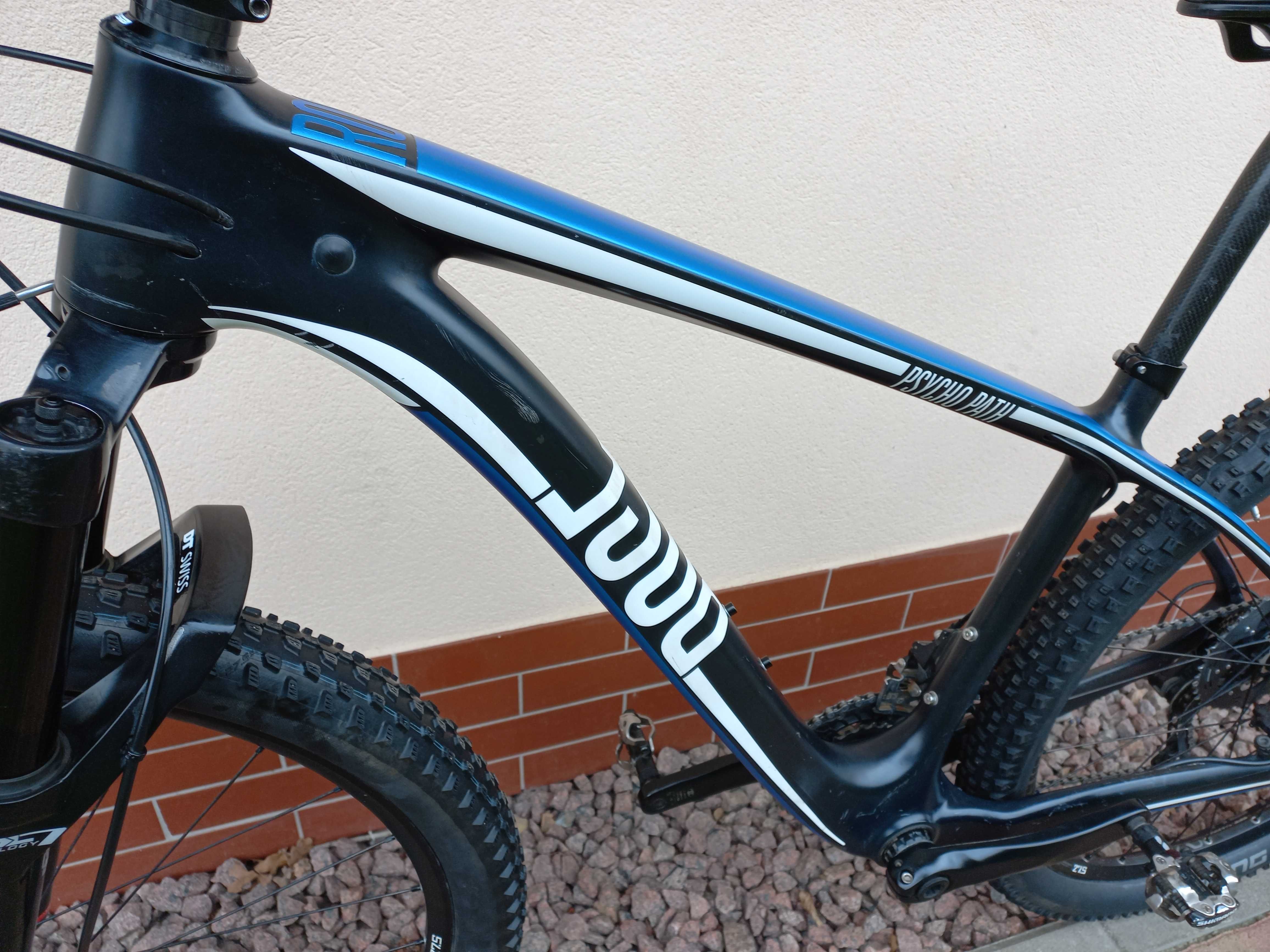 Karbonowy MTB * ROSE PSYCHO PATH * koła 27,5'' * XT 2x11 * DT SWISS *