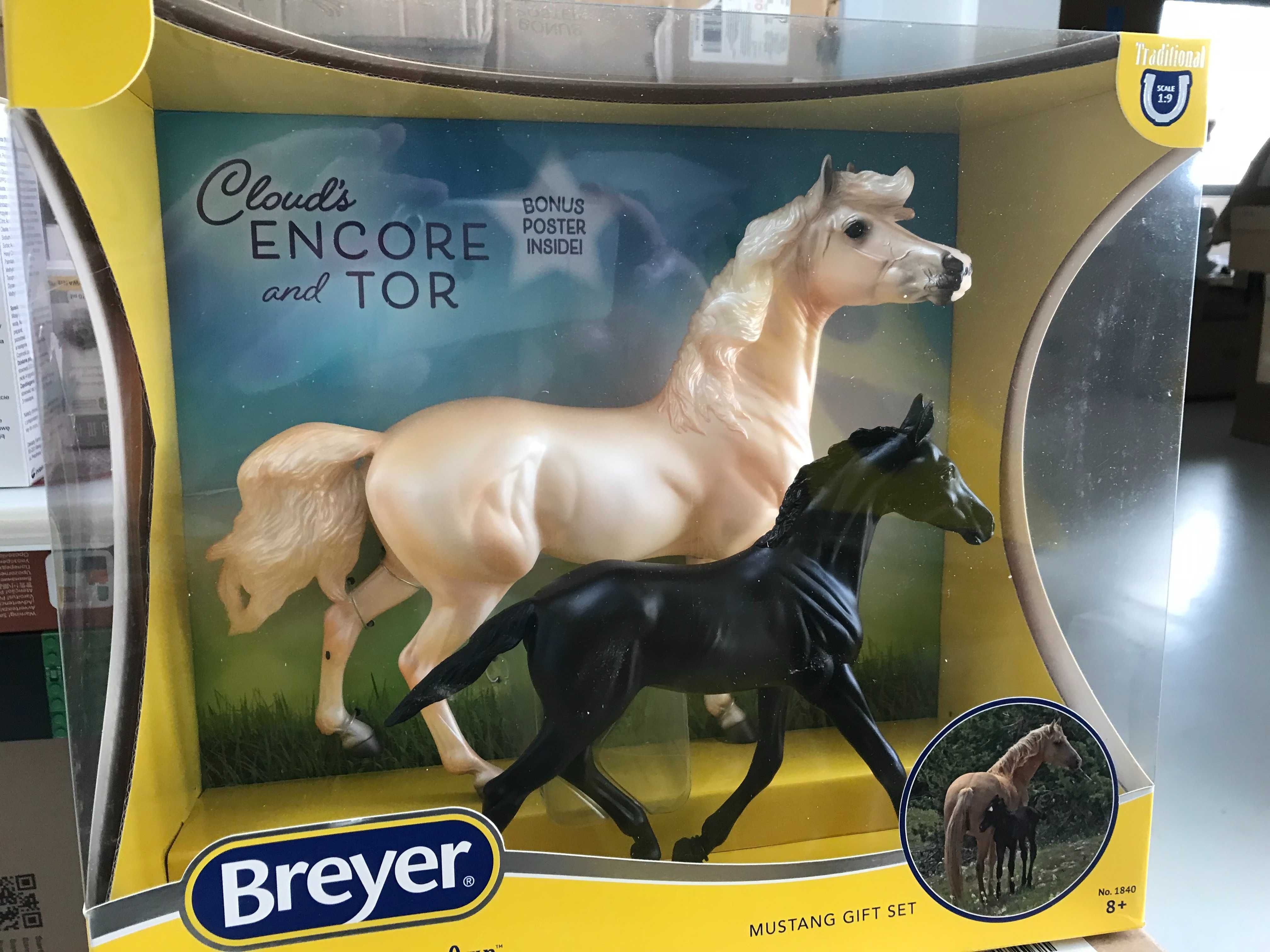 Breyer Horses Traditional Encore & Tor 1:9 Scale Model 1840, nowe