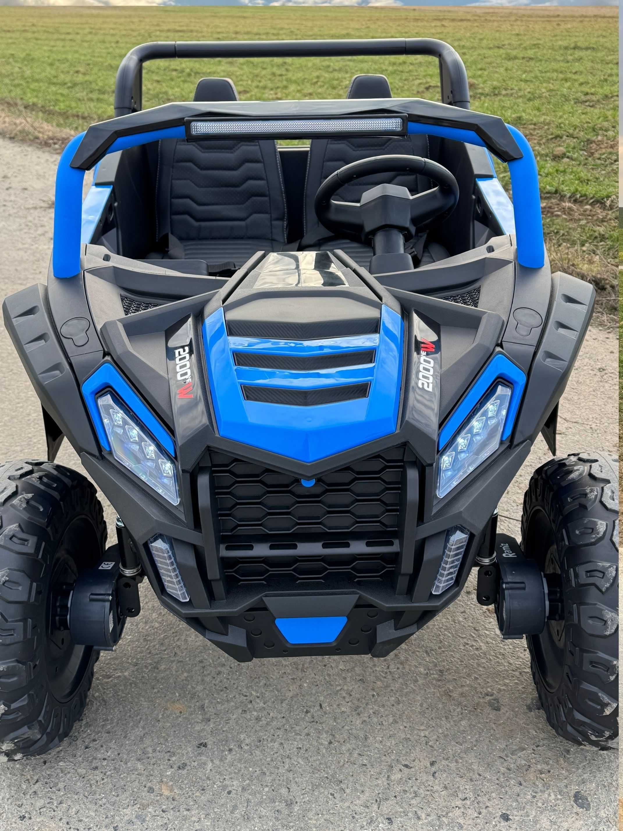 Największe auto na akumulator BUGGY RACING YSA032 dla dzieci 800W 24V