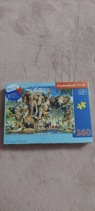 Puzzle Savanna Animals 260