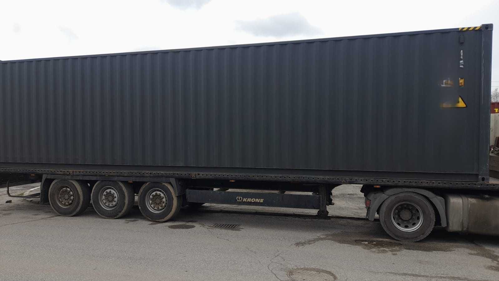 Kontener magazynowy 40HC (12 m) NOWY - Transport Cała Polska