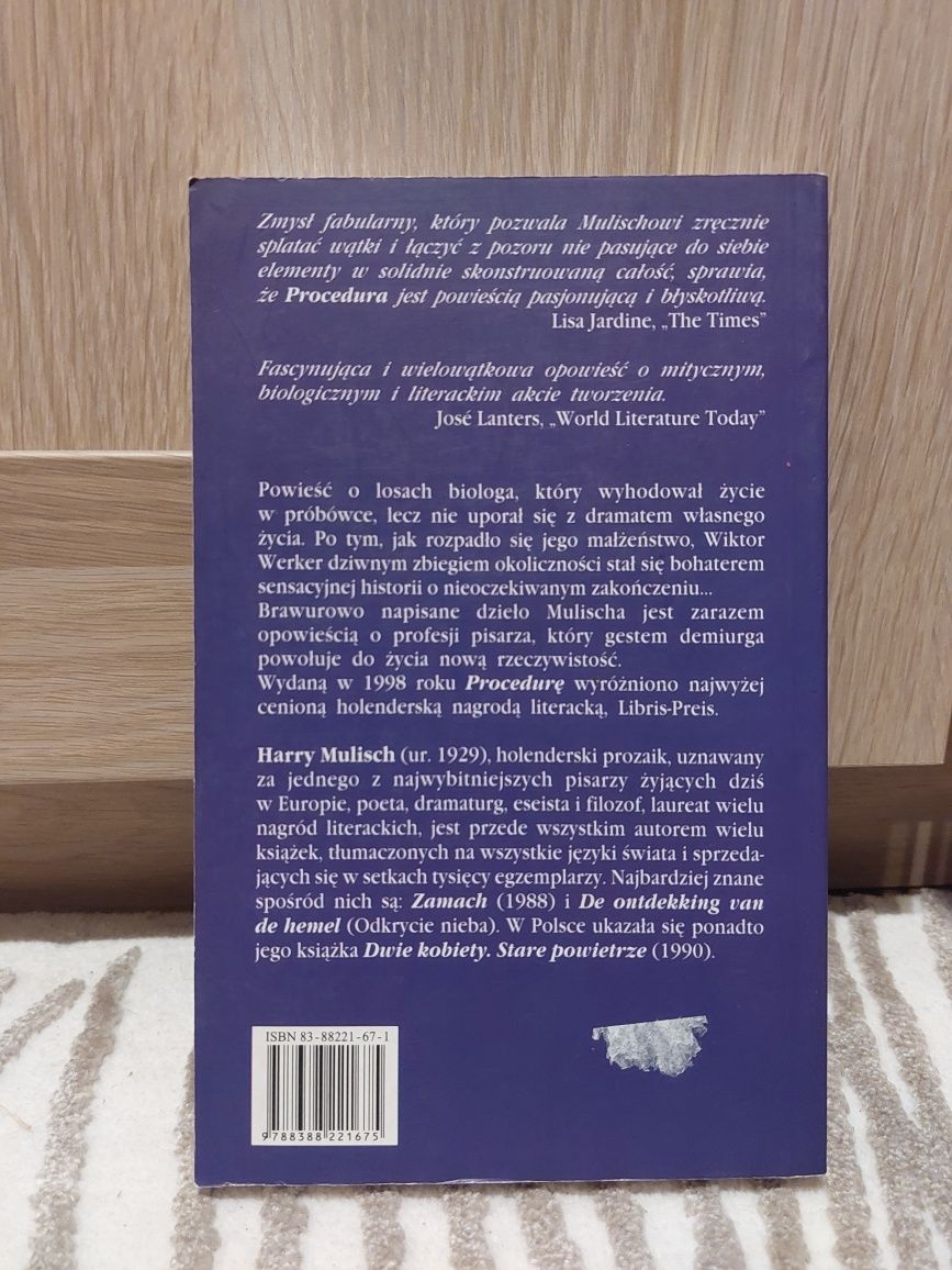 Książka Procedura Harry Mulisch