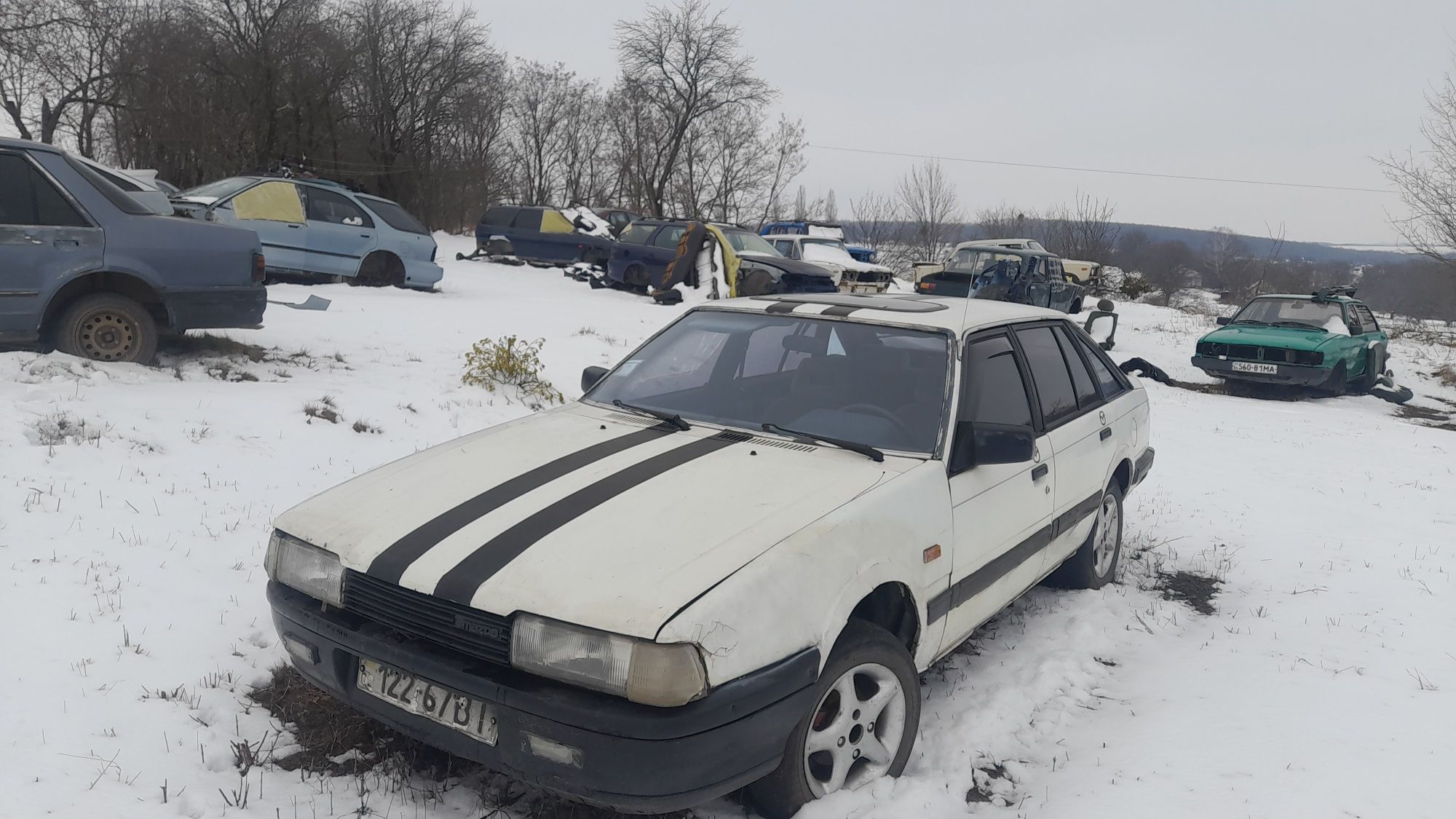 MAZDA 626 GC КПП розбирається