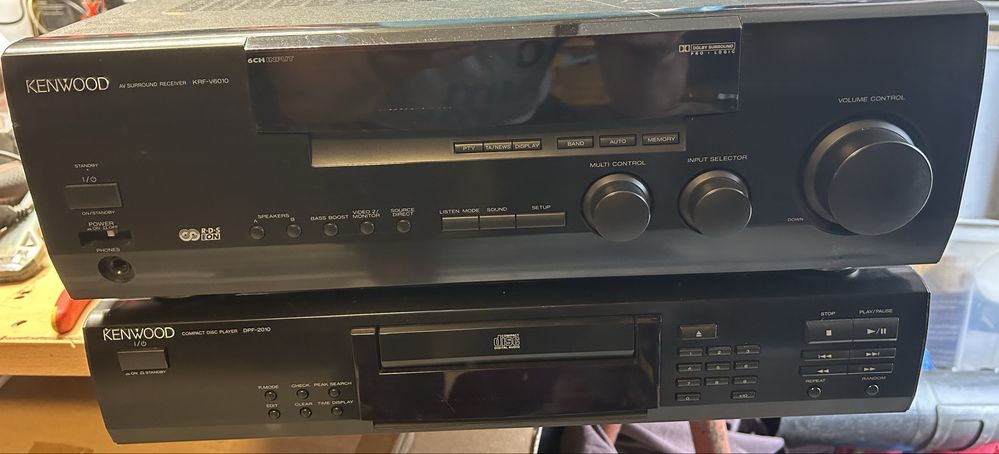 Kenwood KRF -V 6010 amplitunerKenwood DPF -2010