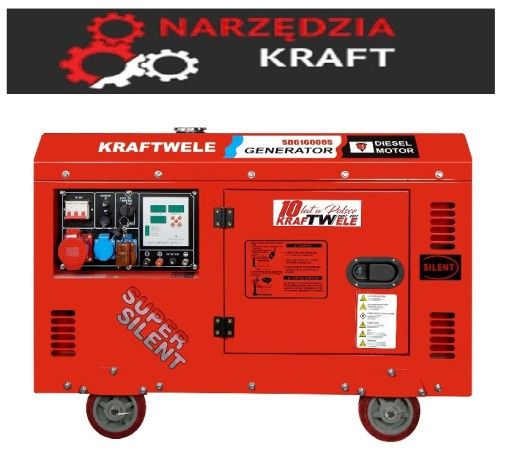 Generator Agregat Prądotwórczy SDG16000S 3F ATS 16KVA