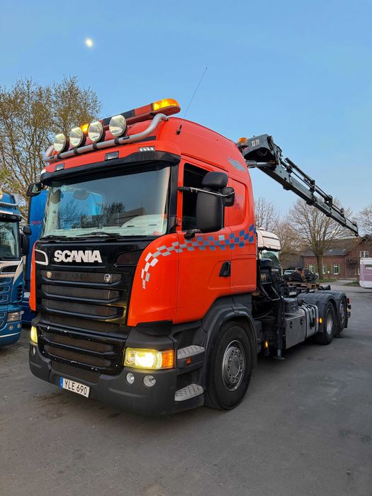 SCANIA R410 6X2 2014 GRUA HIAB
