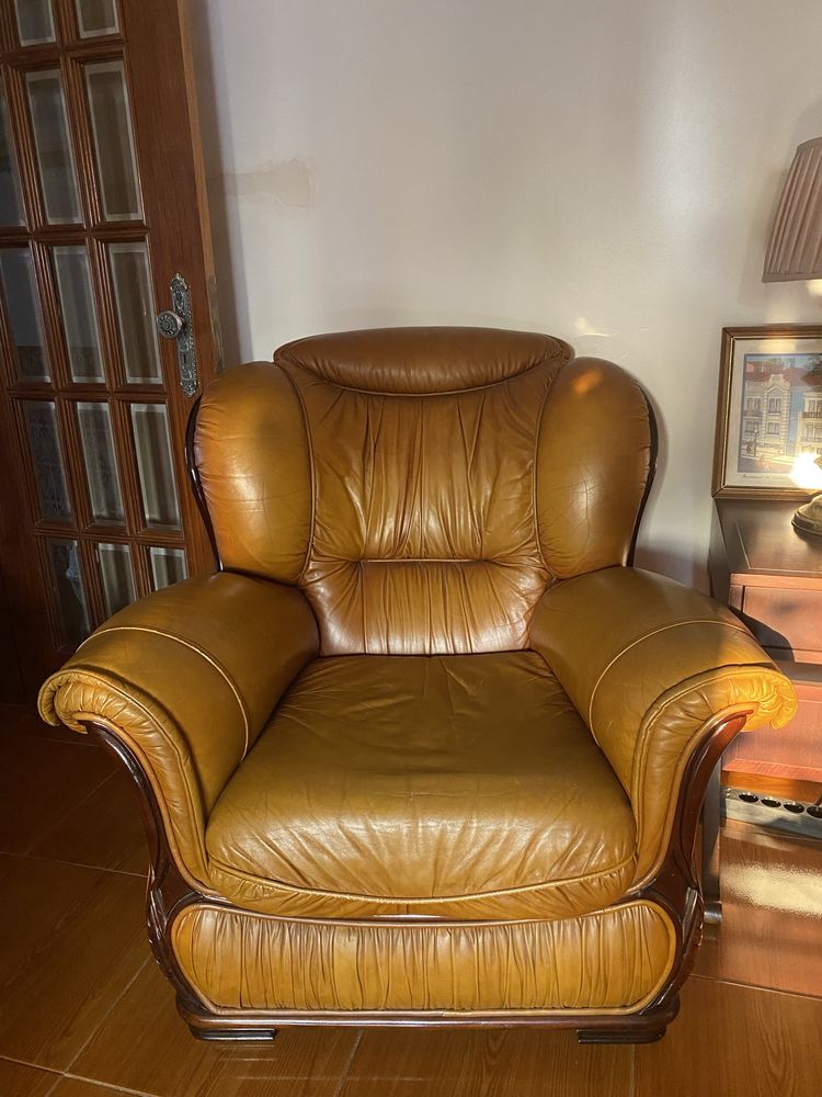 Sofás em pelo (conjunto)