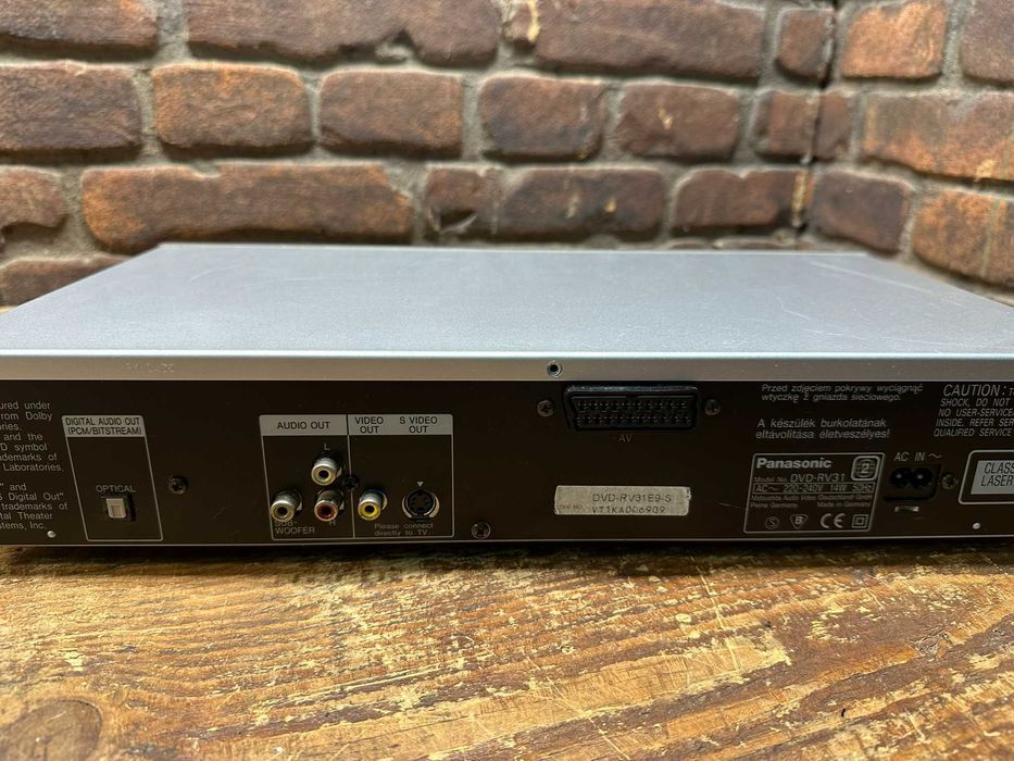 Odtwarzacz DVD Panasonic DVD-RV31