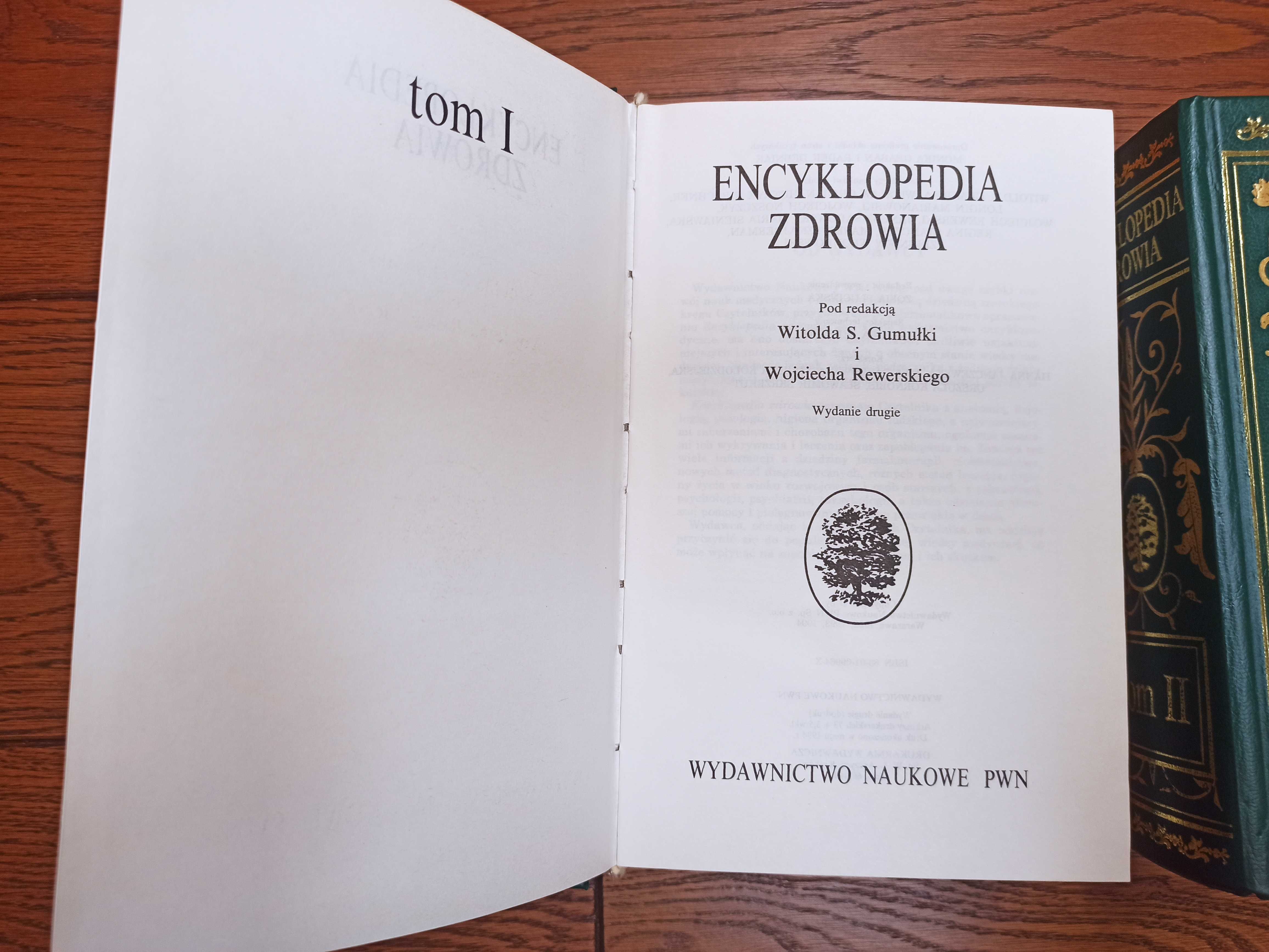 Encyklopedia zdrowia - 1992 PWN - 2 tomy
