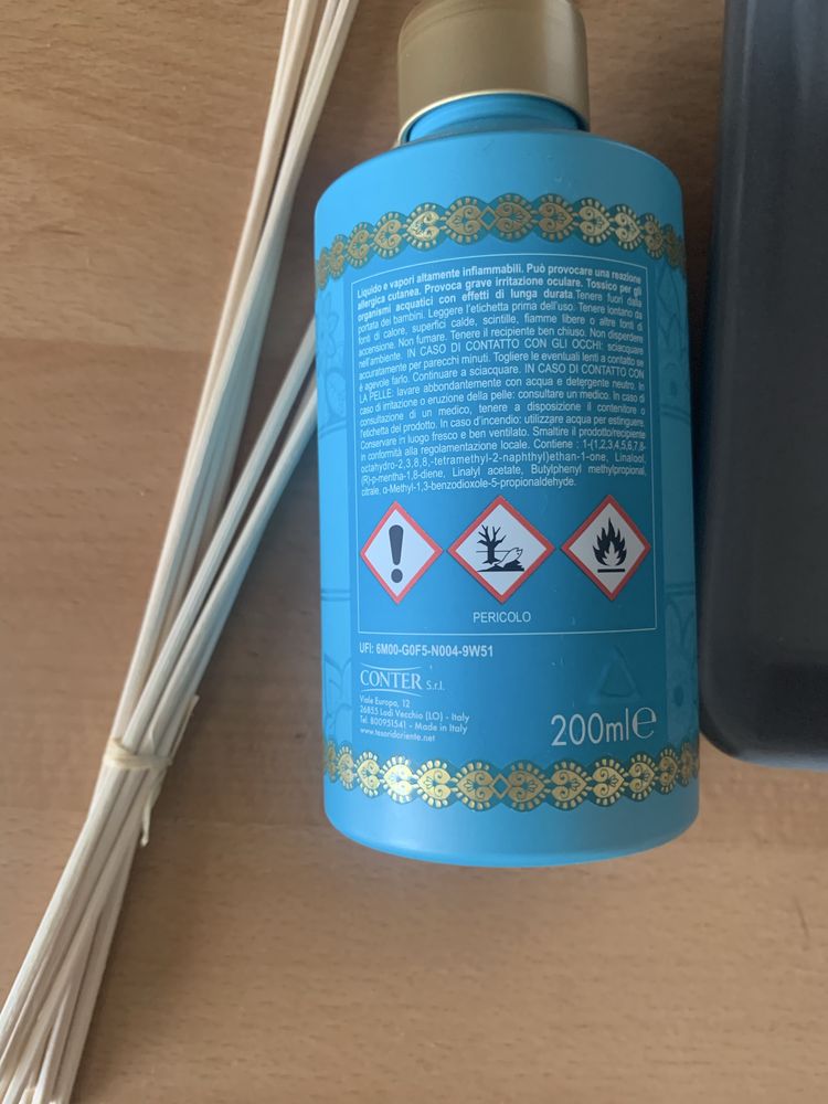 NOWE Tesori d'Oriente patyczki zapachowe 200 ml