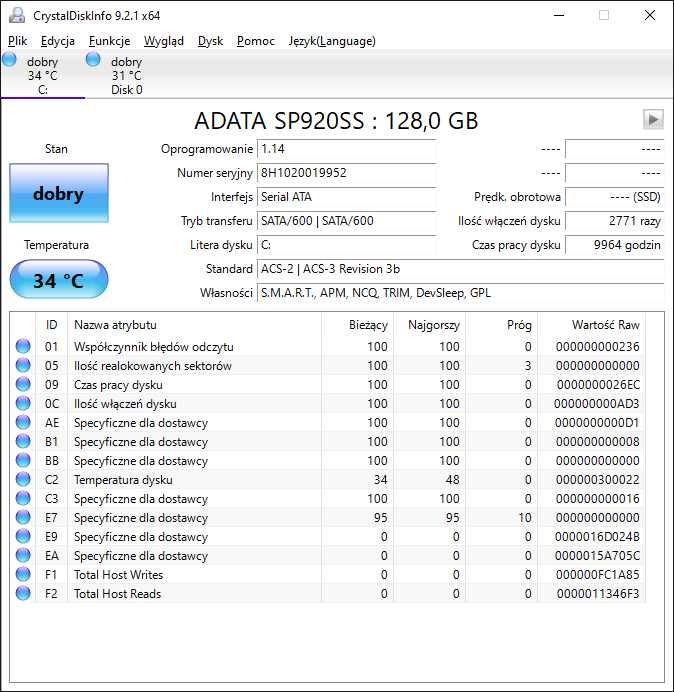 Komputer używany i5-3350P, Radeon HD 7850, 8GB RAM, 1TB HDD + 128 SSD