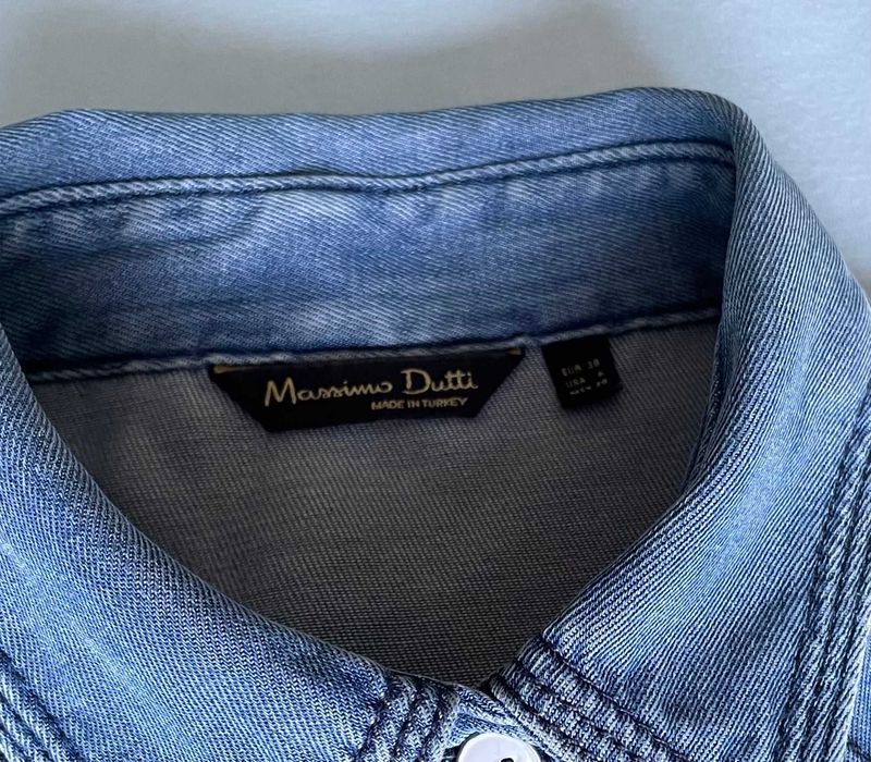 Koszula jeansowa damska Massimo Dutti - rozmiar 38.